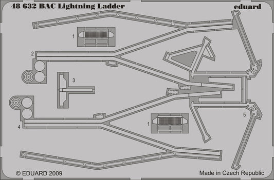 1/48 Aircraft- BAC Lightning Ladder for ARX & EDU (D)