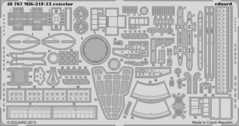 1/48 Aircraft- MiG21F13 Exterior for TSM (D)
