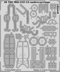 1/48 Aircraft- MiG21F13 Undercarriage for TSM (D)