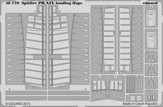1/48 Aircraft- Spitfire PR XIX Landing Flaps for ARX (D)