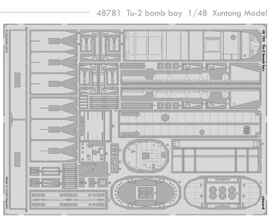 1/48 Aircraft- Tu2 Bomb Bay for XTL (D)
