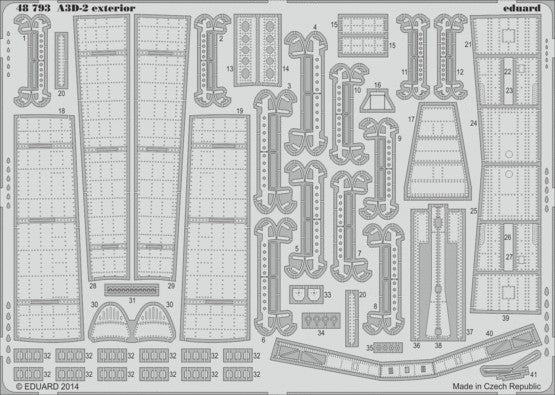 1/48 Aircraft- A3D2 Exterior for TSM (D)