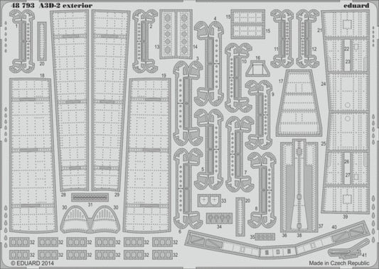 1/48 Aircraft- A3D2 Exterior for TSM (D)