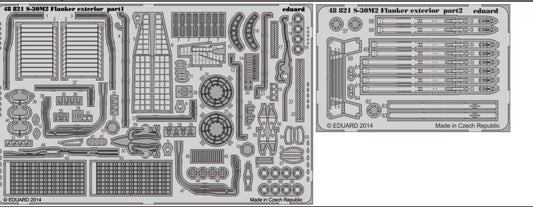 1/48 Aircraft- S30M2 Flanker Exterior for ACY (D)