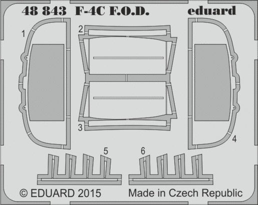 1/48 Aircraft- F4C F.O.D. for EDU (D)