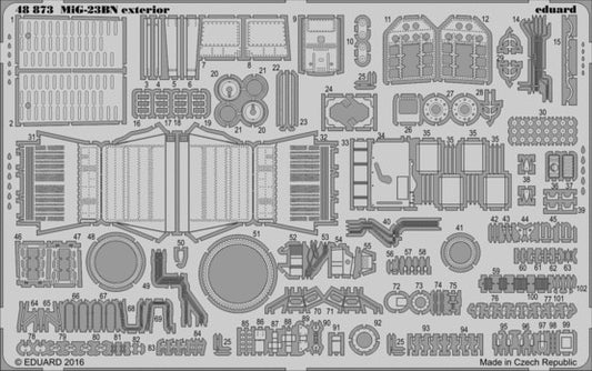 1/48 Aircraft- MiG23BN Exterior for TSM (D)
