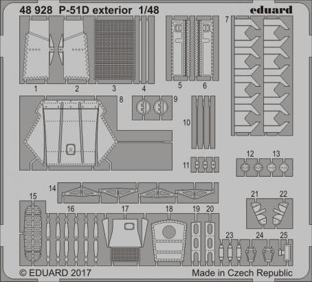 1/48 Aircraft- P51D Exterior for MGK (D)