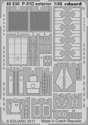 1/48 Aircraft- P51D Exterior for ARX (D)