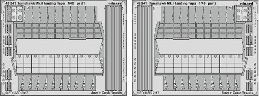 1/48 Aircraft- Tomahawk Mk II Landing Flaps for ARX (D)