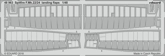 1/48 Aircraft- Spitfire F Mk 22/24 Landing Flaps for ARX (D)
