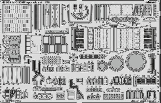 1/48 Aircraft- MiG23MF Upgrade Set for EDU (D)