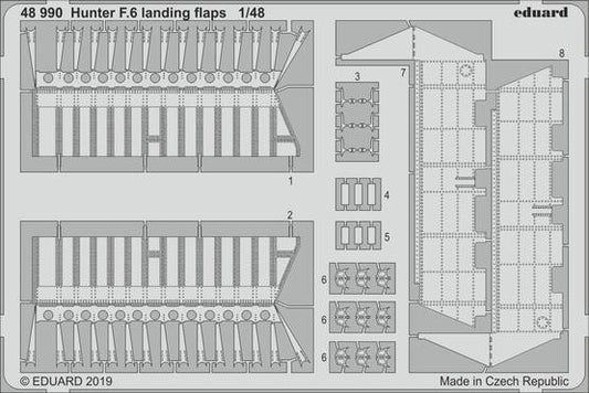 1/48 Aircraft- Hunter F6 Landing Flaps for ARX (D)
