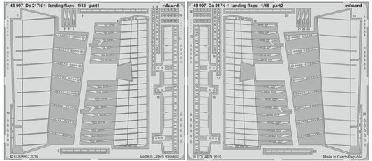 1/48 Aircraft- Do217N1 Landing Flaps for ICM (D)
