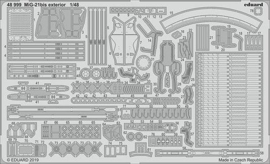1/48 Aircraft- MiG21bis Exterior for EDU (D)