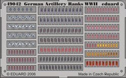1/48 Aircraft- German Artillery Ranks WWII (Painted) (D)