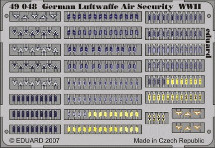1/48 Aircraft- German Luftwaffe Air Security WWII (Painted) (D)