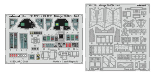 1/48 Aircraft- Mirage 2000D for KIN (Painted)(D)