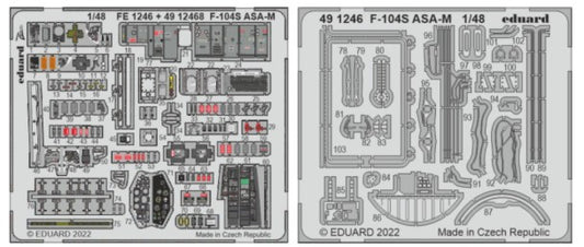 1/48 Aircraft- F104S ASA-M for KIN (Painted)