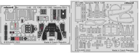 1/48 Aircraft- Vampire FB9 for ARX (Painted)