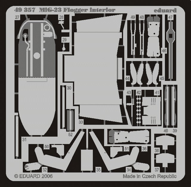 1/48 Aircraft- MiG23 Flogger Interior for ITA (Painted) (D)