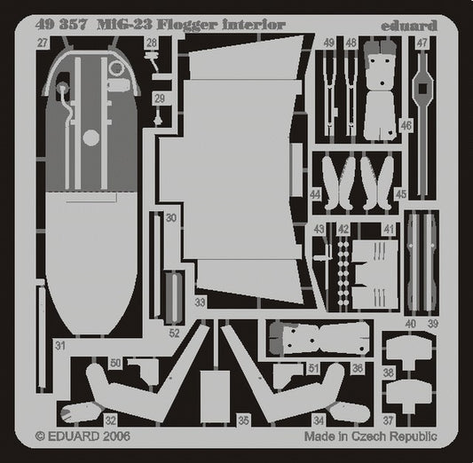 1/48 Aircraft- MiG23 Flogger Interior for ITA (Painted) (D)