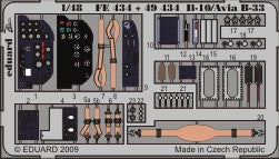 1/48 Aircraft- II10/Avia B33 for SHY (Painted Self Adhesive) (D)