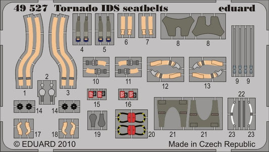 1/48 Aircraft- Tornado Seatbelts for HBO (Painted) (D)