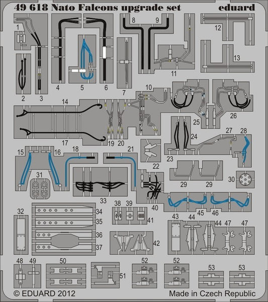 1/48 Aircraft- Nato Falcons Upgrade Set for EDU & KIN (Painted) (D)