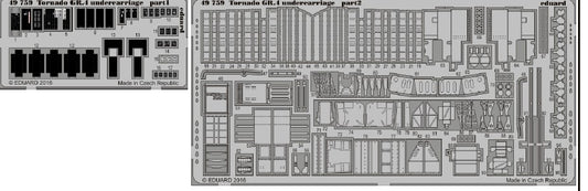 1/48 Aircraft- Tornado GR4 Undercarriage for RVL (Painted) (D)