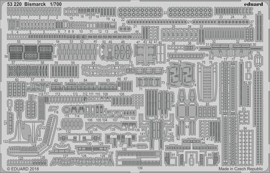 1/700 Ship- Bismarck for MGK (D)