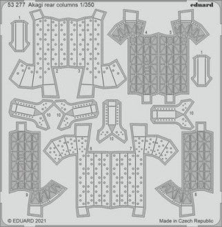 1/350 Ship- Akagi Rear Columns for HSG