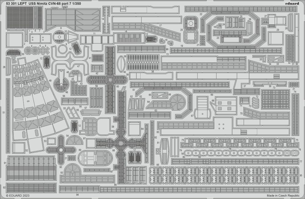 1/350 Ship- USS Nimitz CVN68 Part 7 for TSM