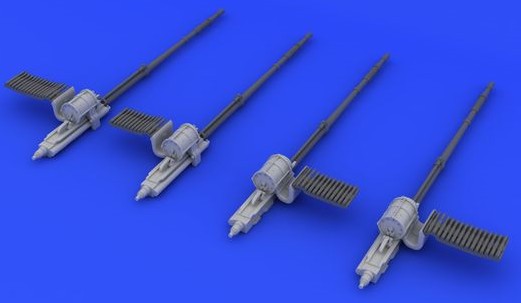 1/24 Aircraft- Typhoon Guns for ARX (Resin)