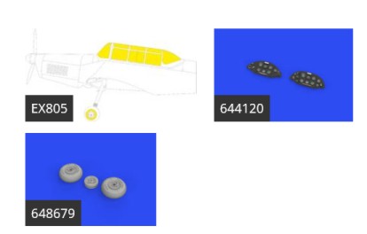 1/48 Aircraft- Z226 LooKplus for EDU (Mask, Photo-Etch & Resin)