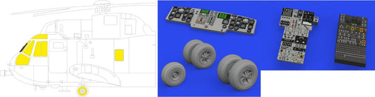 1/48 Aircraft- Sea King HAS1 LooKplus for ARX (Mask, Photo-Etch & Resin)