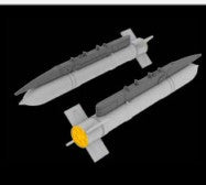 1/48 Aircraft- S24 Rocket or EDU (Photo-Etch & Resin) (D)