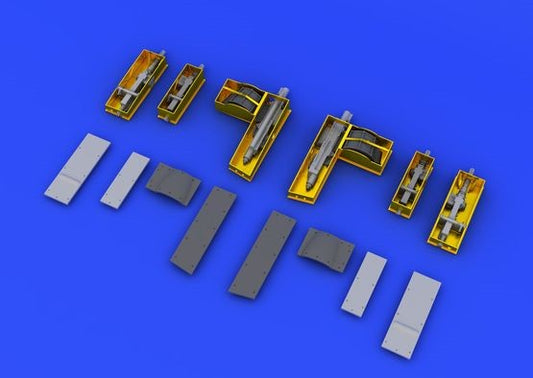 1/48 Aircraft- Spitfire Mk V Gun Bays for ARX (Photo-Etch & Resin)(D)