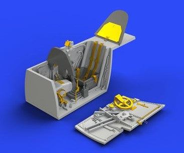 1/48 Aircraft- Bf109G5 Cockpit for EDU (Photo-Etch & Resin)(D)
