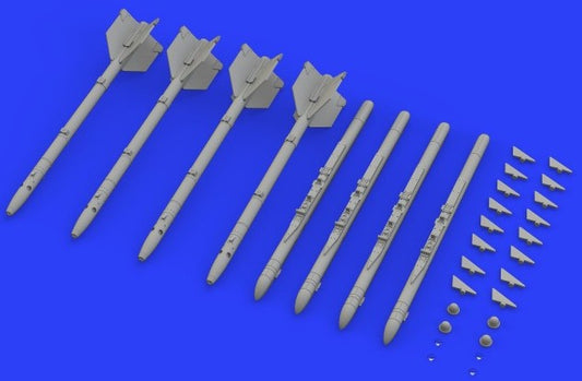 1/48 Aircraft- R13M Missiles (Photo-Etch & Resin) (D)