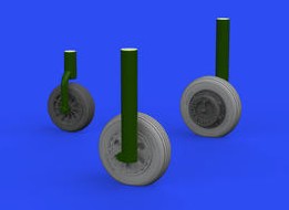 1/48 Aircraft- Sabre F4 Wheels for ARX (Mask & Resin)
