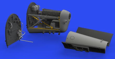 1/48 Aircraft- Z126 Trener Walter Minor 4 Engine for EDU (Photo-Etch & Resin)