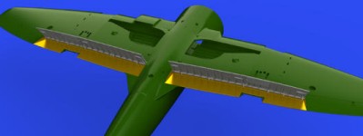1/48 Aircraft- Tempest Mk II Landing Flaps for EDU & SHY (Photo-Etch & Resin)