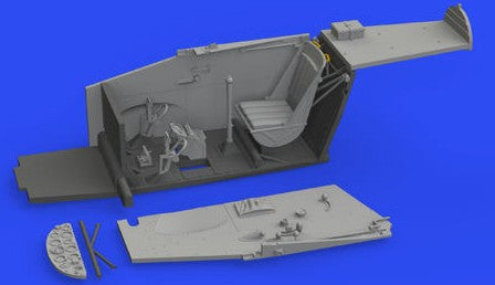 1/48 Aircraft- Z526AFS Cockpit for EDU (Photo-Etch & Resin)