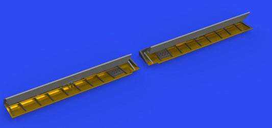 1/48 Aircraft- Fw190D Landing Flaps Wooden Type for EDU (Photo-Etch & Resin)