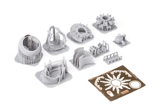 1/48 Aircraft- F4F4 Engine for EDU (Photo-Etch & Resin)