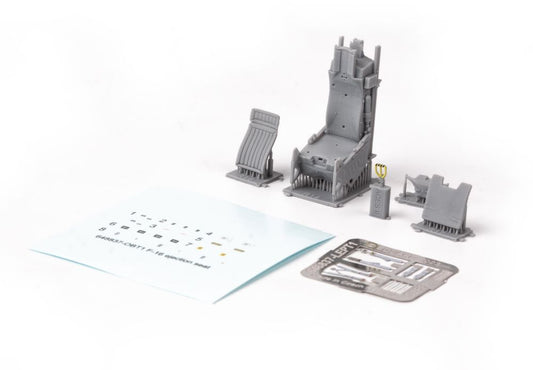 1/48 Aircraft- F16 Ejection Seat for KIN (Photo-Etch & Resin)