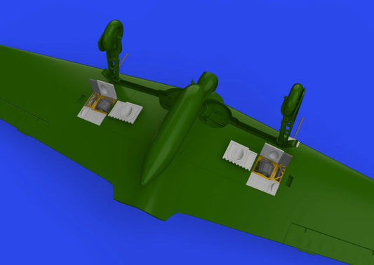 1/48 Aircraft- A6M3 Gun Bays Long Barrel for EDU (Photo-Etch & Resin)