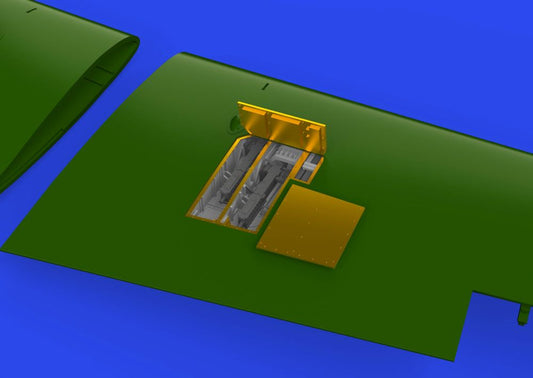 1/48 Aircraft- FM1 Gun Bays for EDU (Photo-Etch & Resin)