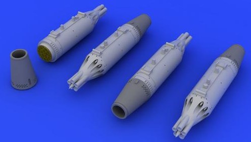 1/72 Aircraft- UB16 Rocket Pods (Photo-Etch & Resin)