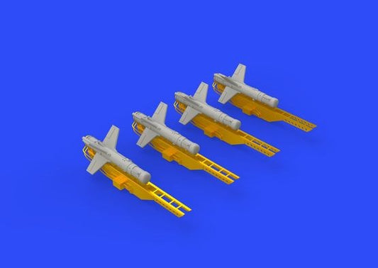 1/72 Aircraft- Falanga 9M17P Missiles (Photo-Etch & Resin)(D)